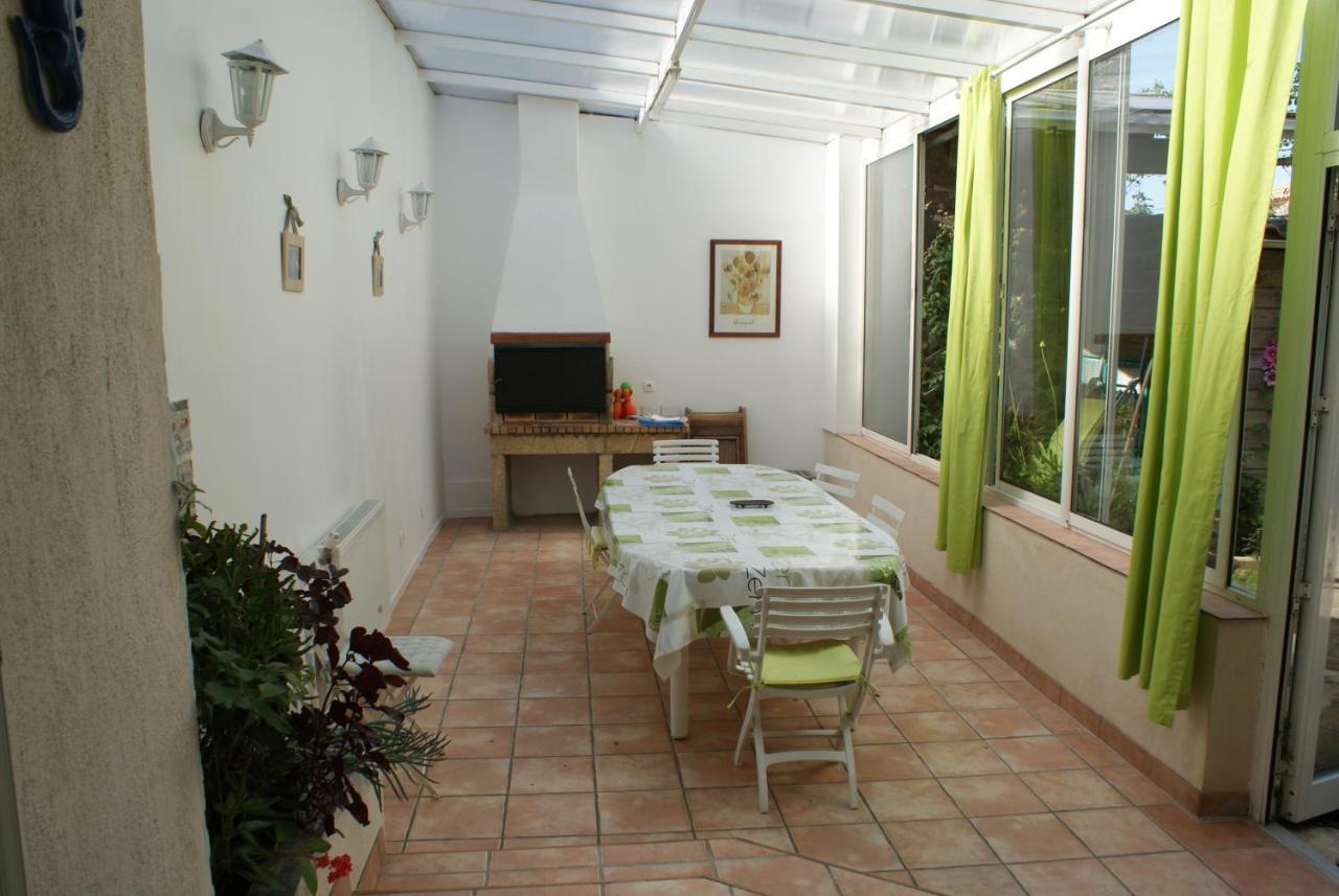 Spacieuse Maison De Village Climatisee Avec Jardin Patio Bessan ภายนอก รูปภาพ